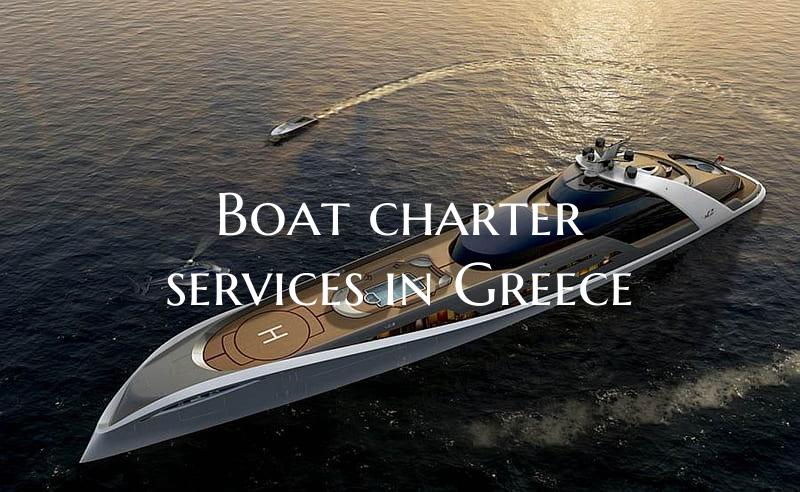 Boat charter services in Gre...